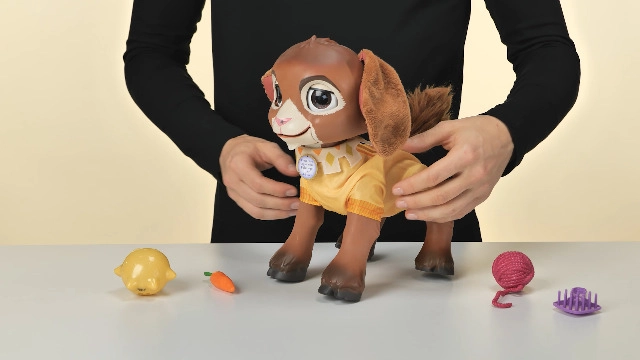 Valentino & Star Plush Doll - Black Ages 3+