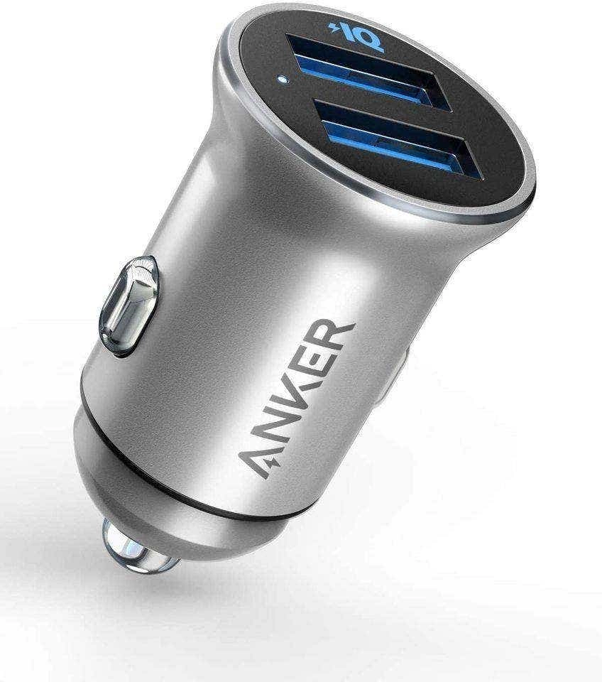 Anker PowerDrive 2 - Alloy Metal Mini Car Charger