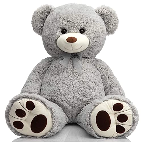 Teddy Bear with Footprints - 91 cm