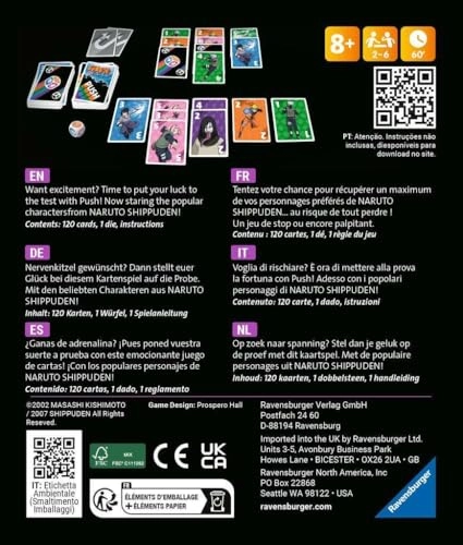 Naruto Shippuden Push - Card Game