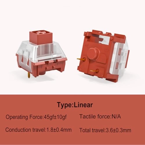 3-Pin Linear Keyboard Switch - 12pcs