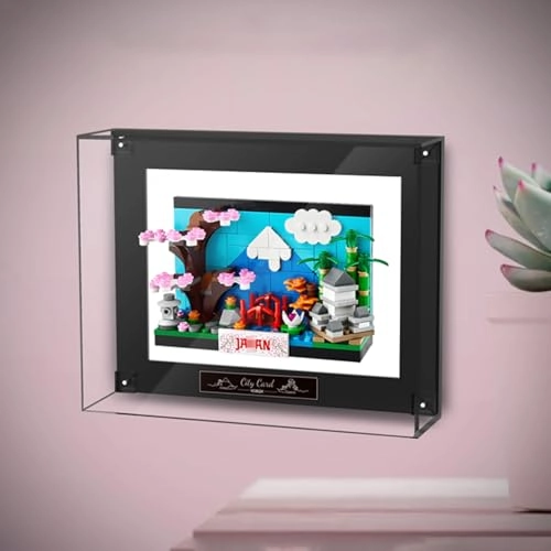 Figures Display Box - 20x0.6x15cm acrylic B