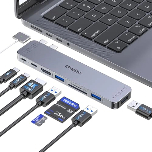 Melelink USB C Hub Adapter - USB 3.0 4K@30Hz