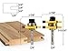 Tongue and Groove Router Bits Set - 3/4-Inch 1/4-Inch 2 Bit