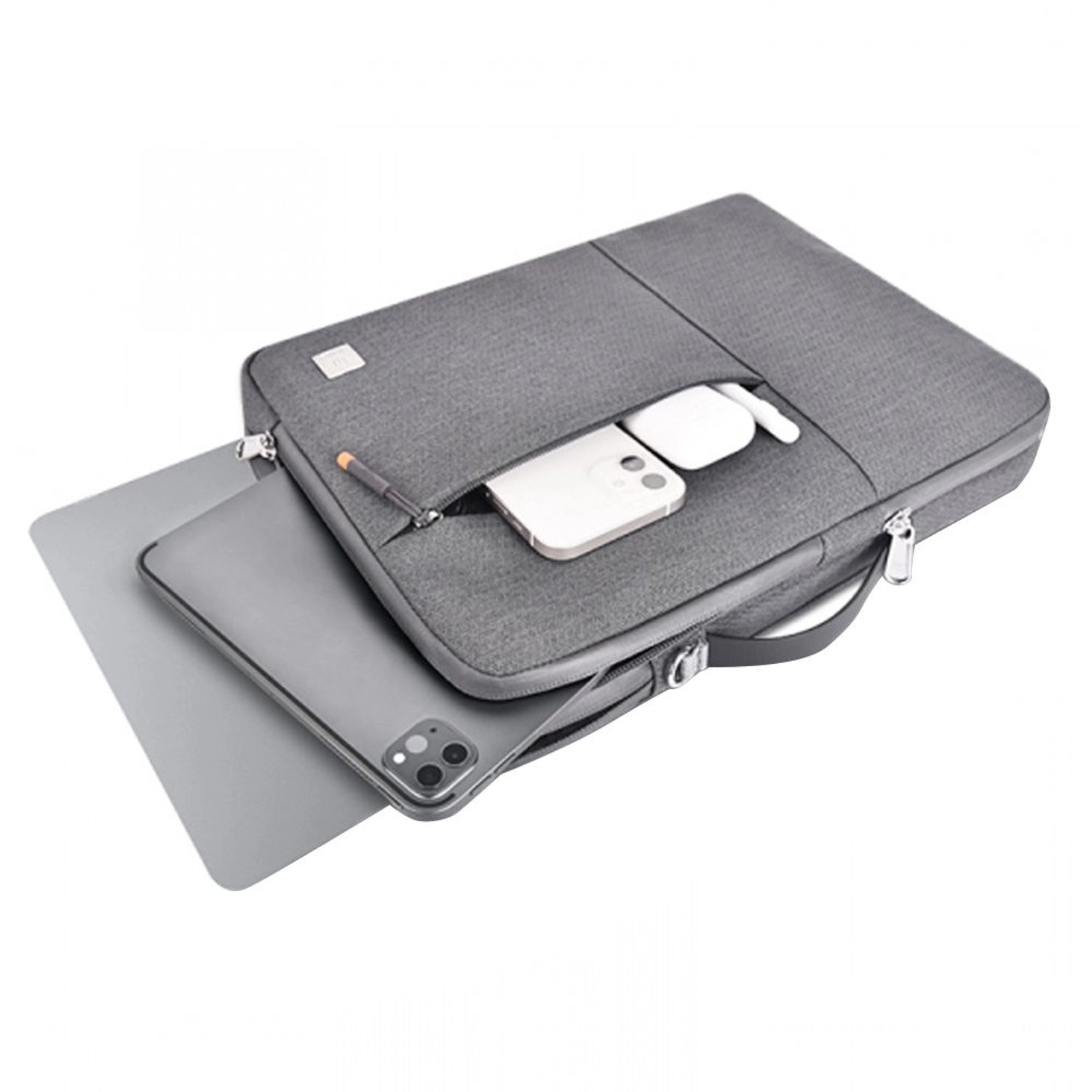 Alpha Double Layer Sleeve Bag for 15.6-Inch Laptop