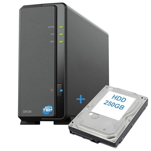 (Refurbished) NAS Network Storage Device 1-Bay 250GB