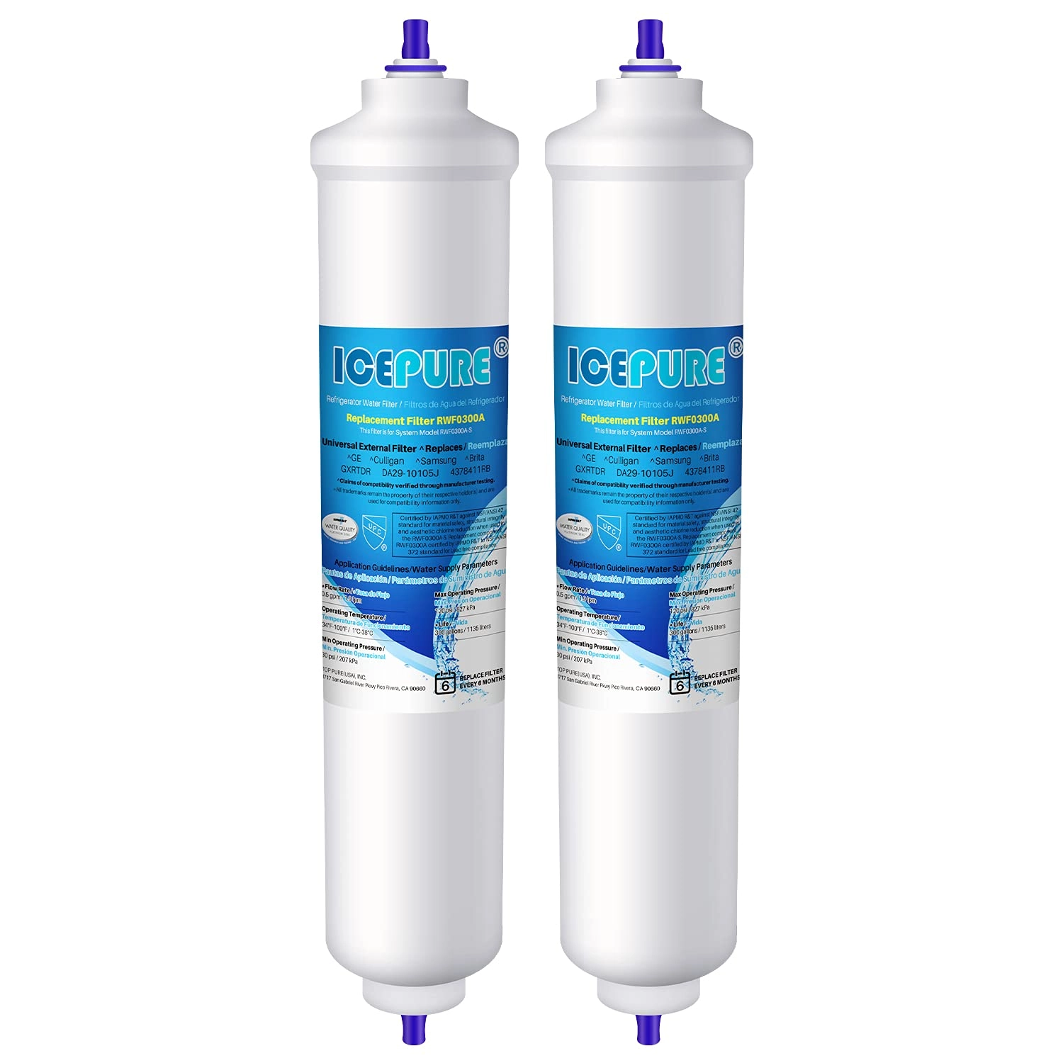 YUNDA Refrigerator Water Filter - Samsung DA29-10105J