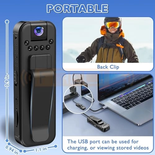 Mini BodyWorn Cam - 32GB 1080p