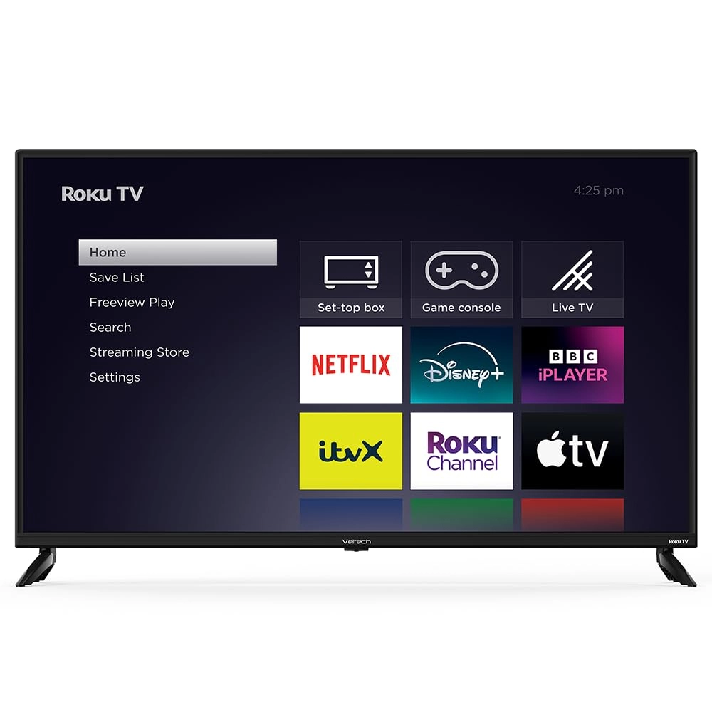 Veltech 43" 4K UHD Roku - 43 Inch