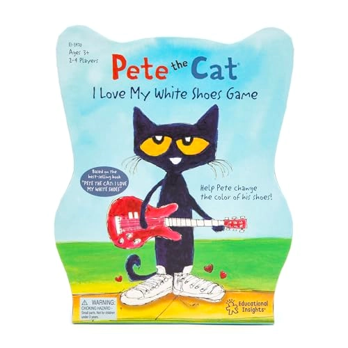PETE THE CAT I LOVE MY WHITE SHOES GAME - 3+ 1 pieces