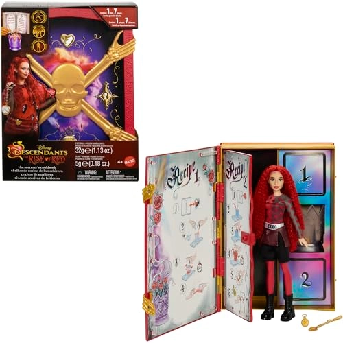 Red Doll & Playset + Sorcerer’s Cookbook