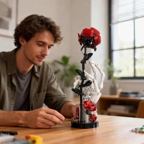 Mystical Rose of Skeleton Hand - 357 pcs