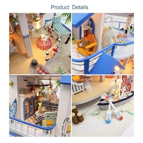 Miniature Dollhouse Kit - Mermaid Princess 1:24 Scale
