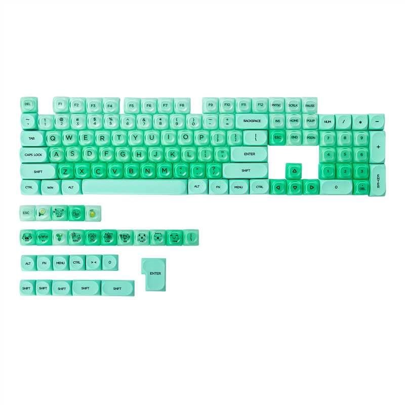 Jelly Liquid Foundation Keycaps - 132 PCS