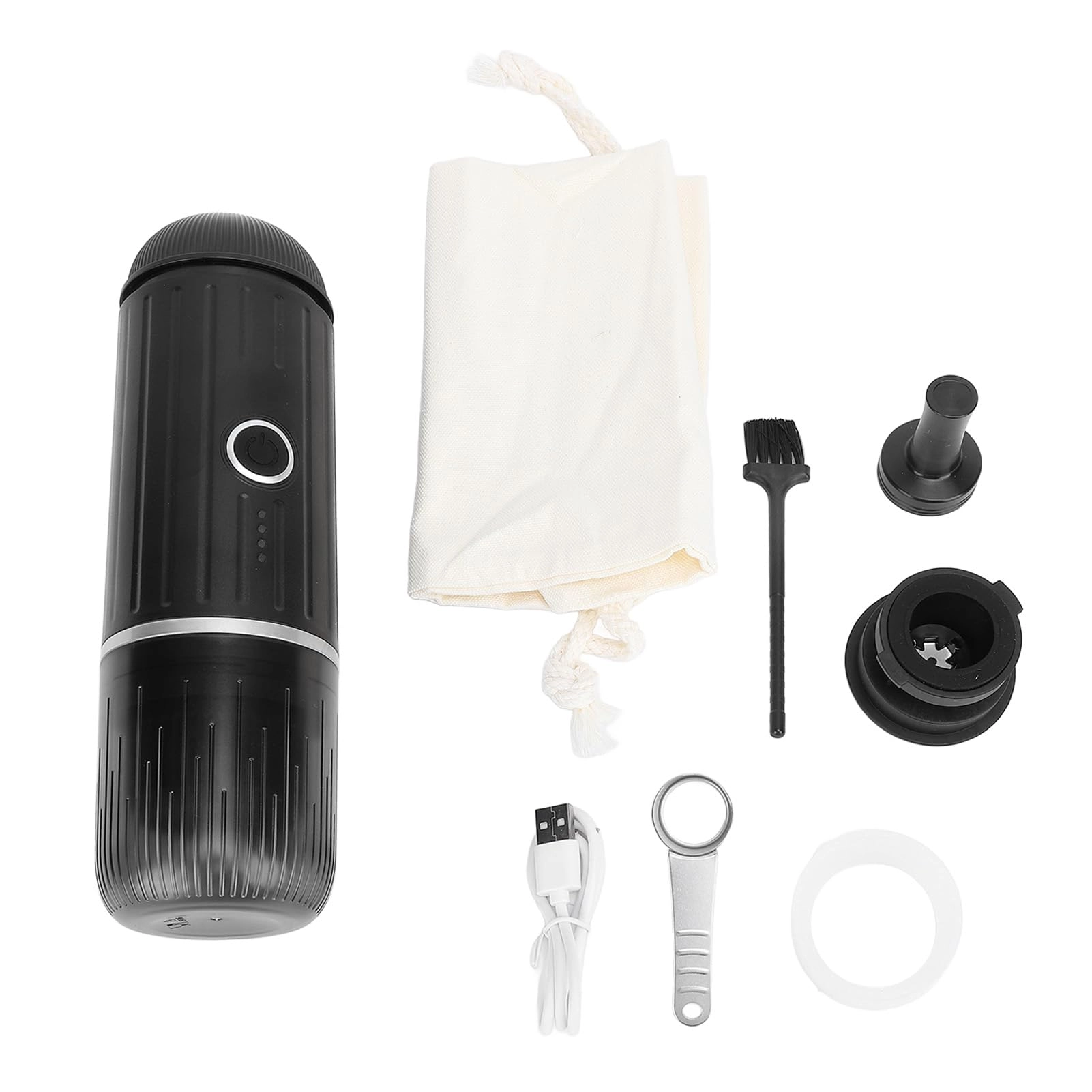 RIZGHWOY Portable Coffee Machine - 80ml capsule or powder