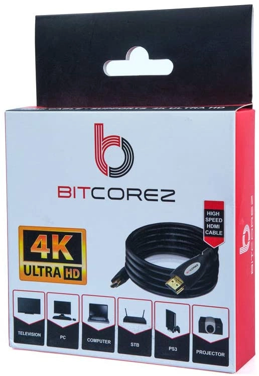 BITCOREZ 4K HDMI Cable 1m
