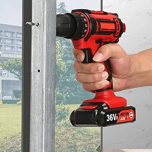 Impact Cordless Drill - 21V 2 Lithium Ion Batteries