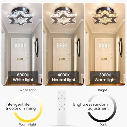 LED Chandelier - 2700K-6000K Dimmable