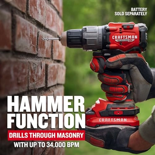 V20 Hammer Drill - Brushless Cordless