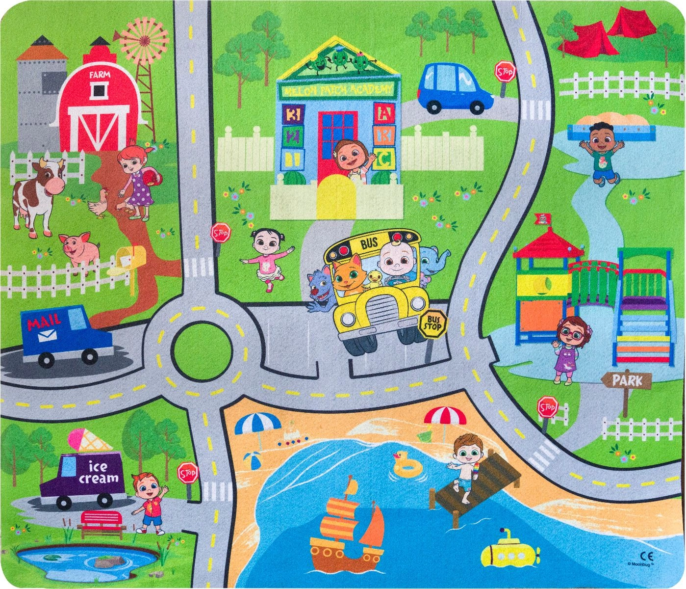 Felt Play Mat Set - 12 months