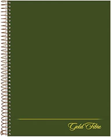 Ampad Gold Fibre Wirebound Legal Pad 9-1/2 x 7-1/4 Spiral - Lined 84 Sheets