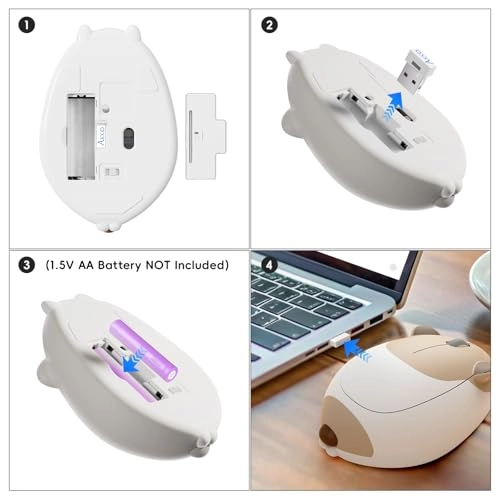 Cat Theme Gaming Mouse - USB