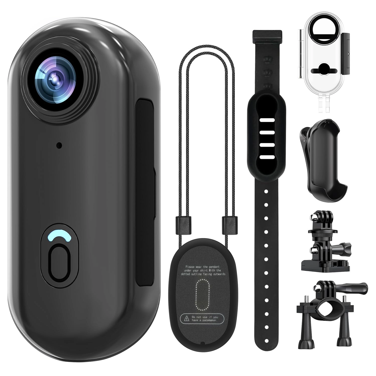 Vauvinmaic Mini Body Camera - 64GB 4K