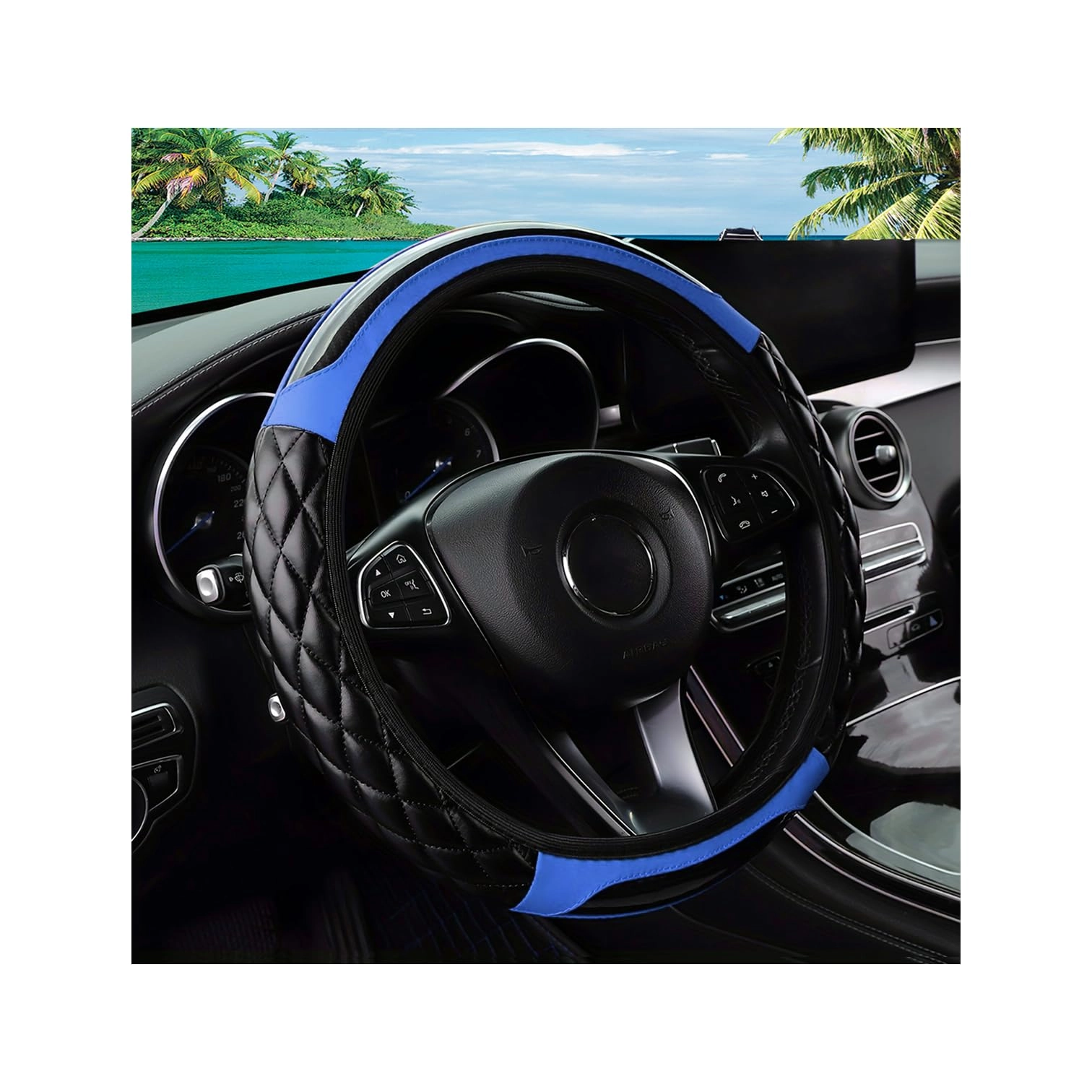 Car Steering Wheel Cover