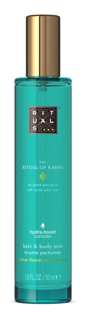 Rituals Karma Hair & Body Mist - 50ml Holy Lotus & Organic White Tea