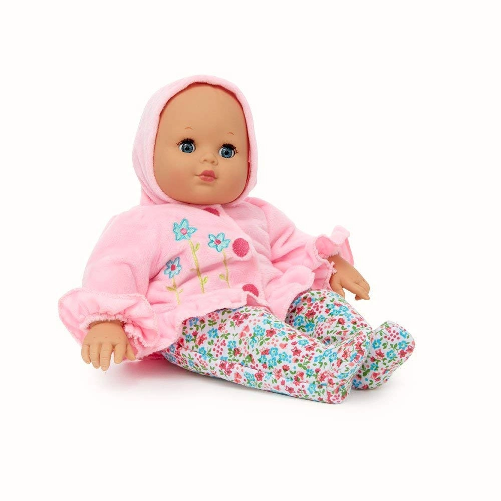 Madame Alexander Baby Cuddles Doll - 14-inch Light Skin Tone Pink Hoodie Ages 18 months+
