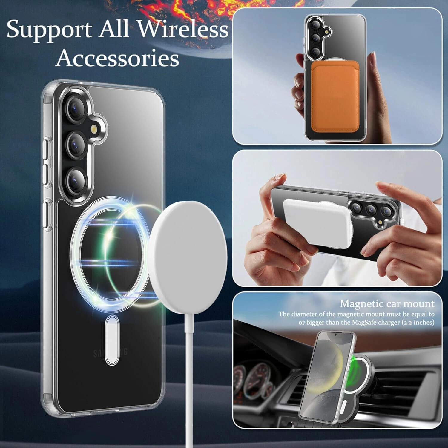 MSAMS25 Magnetic Phone Case for Samsung S25