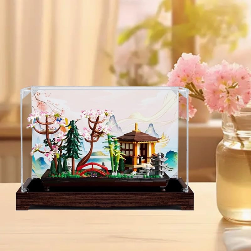 Clear Acrylic Display Case for Lego Icons (10315) - 40x25x25cm Acrylic