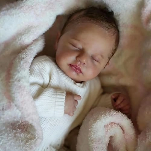 Loulou Reborn Baby Doll - 20 inch Full Body Vinyl Girl Ages 3+