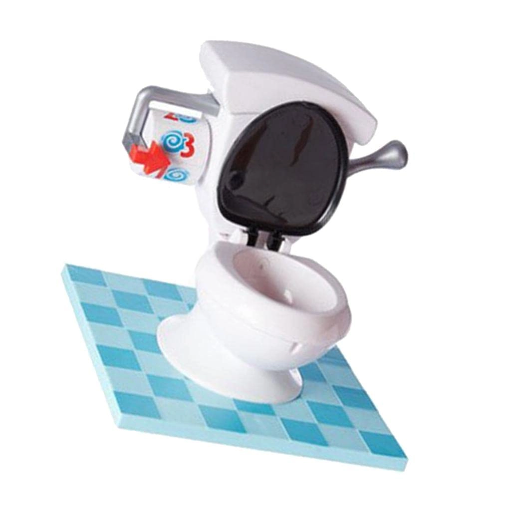 DIYIER Toilet Game - Hilarious Flush Sound Effects Washroom Set