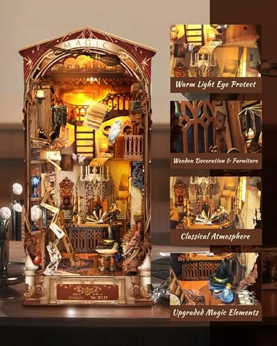 Book Nook Kit - Magic Book House