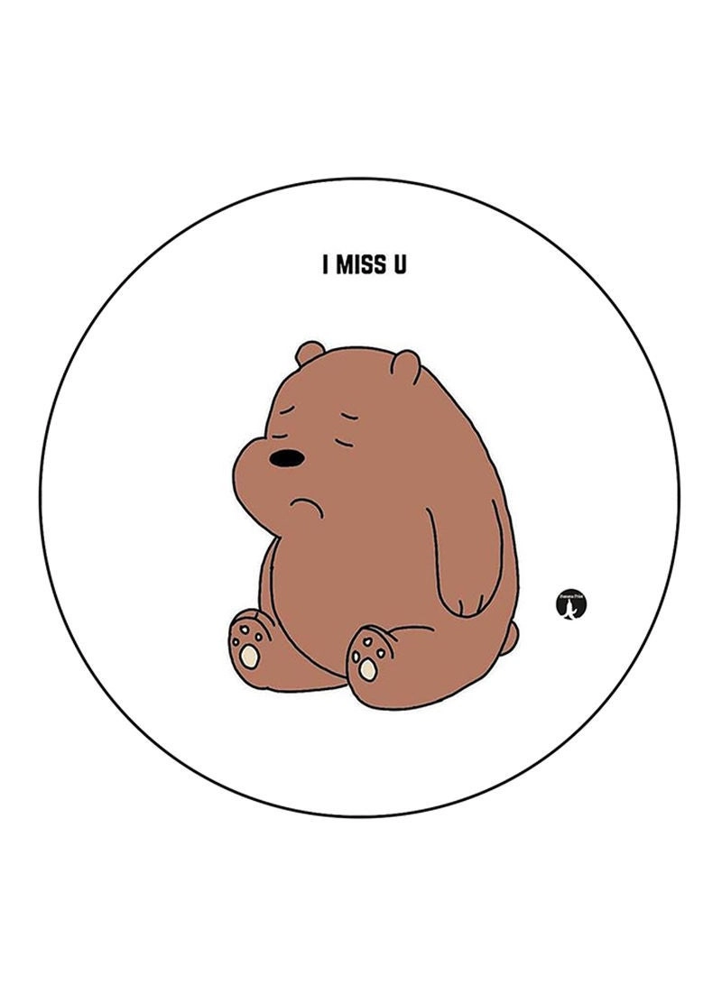 We Bare Bears Printed Mouse Pad