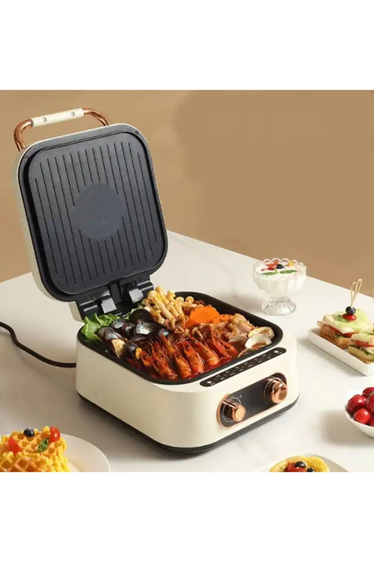 Hausberry Multifunctional Electric Pot - All-in-One Cooker Non-stic