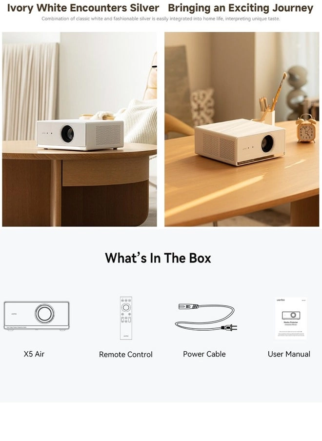 X5 Air 1100 ANSI lumens