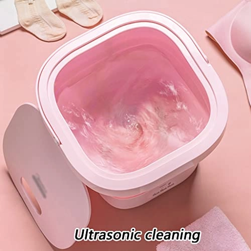 Folding Clothes Washing Machine - Portable Ultrasonic Cleaning