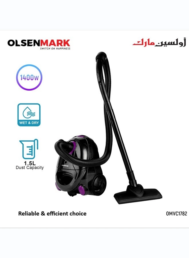 Olsenmark Vacuum Cleaner (OMVC1782)