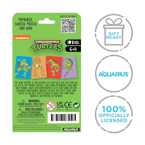 Teenage Mutant Ninja Turtles Memory Master - Card Game