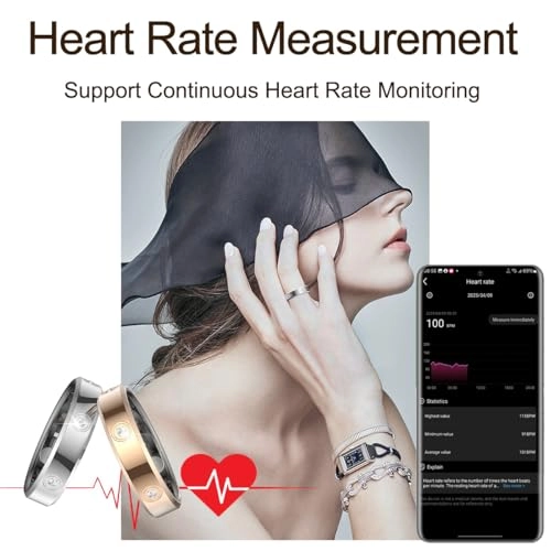 Smart Ring - Heart Rate Monitor Waterproof