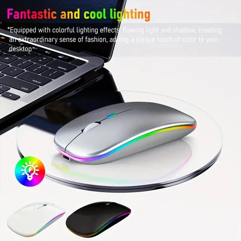 Ergonomic RGB Mouse - Wireless
