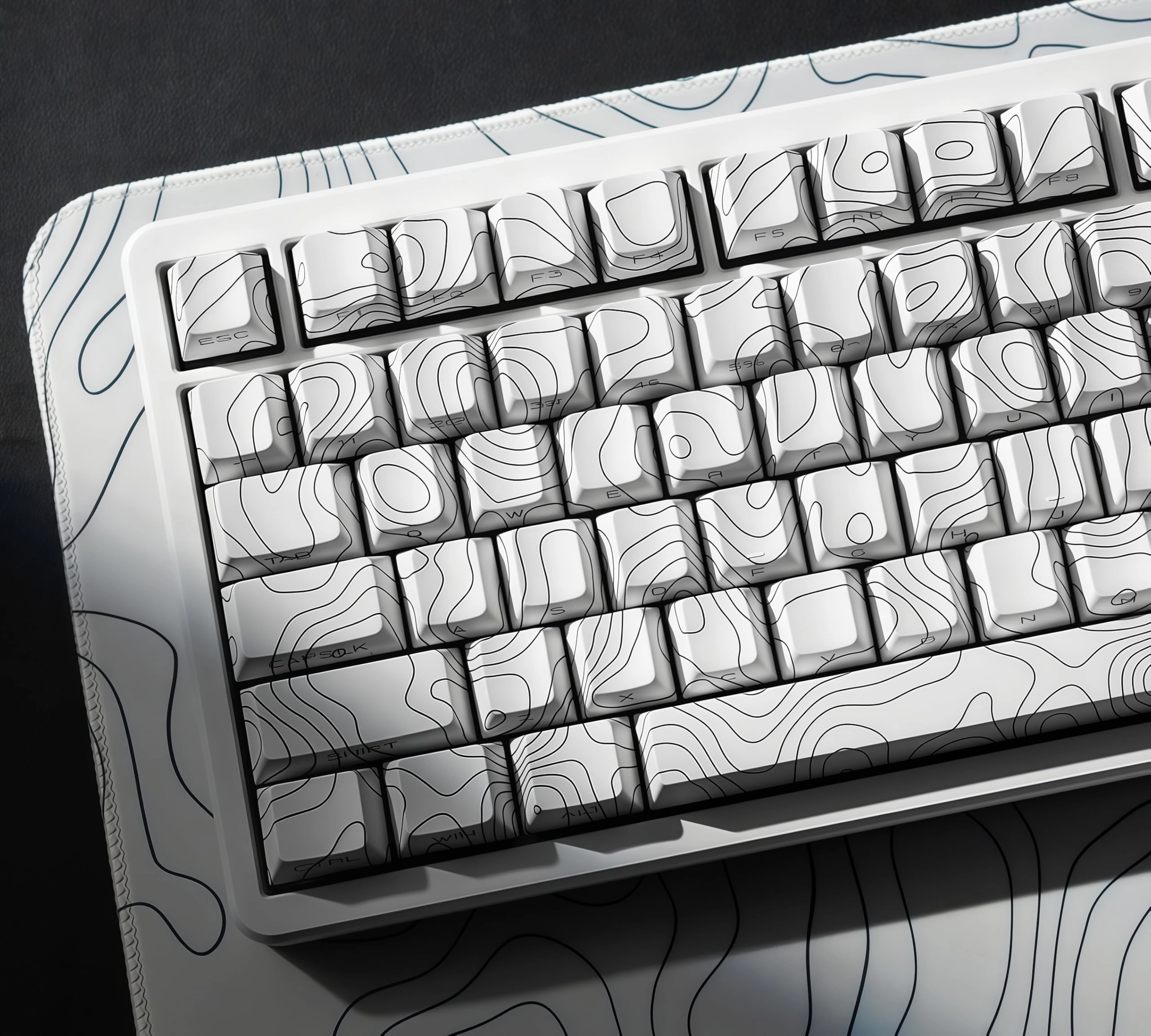 dagaladoo Side Printed-PBT keycaps - Cherry Profile Wired