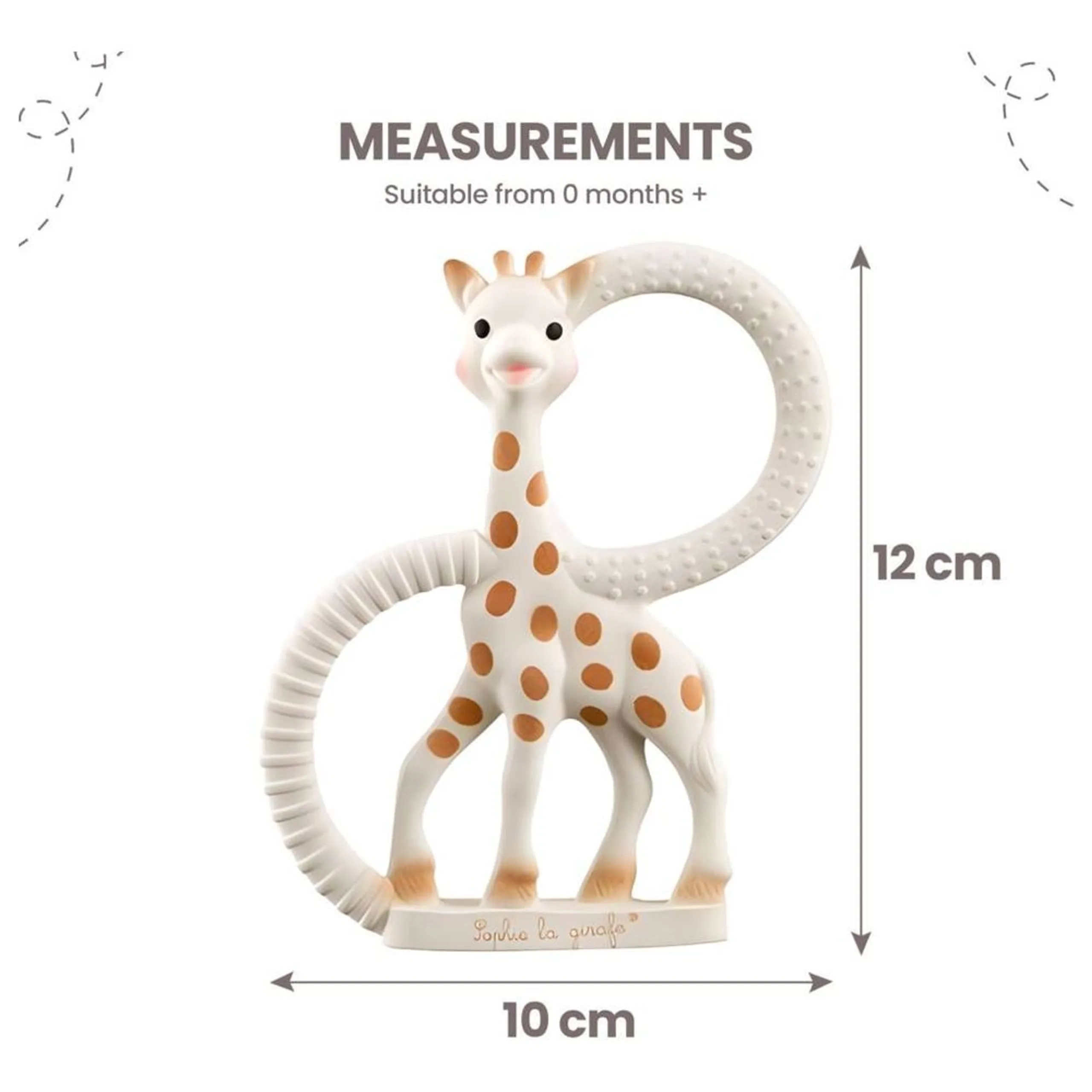 Teething Ring - 100% natural rubber