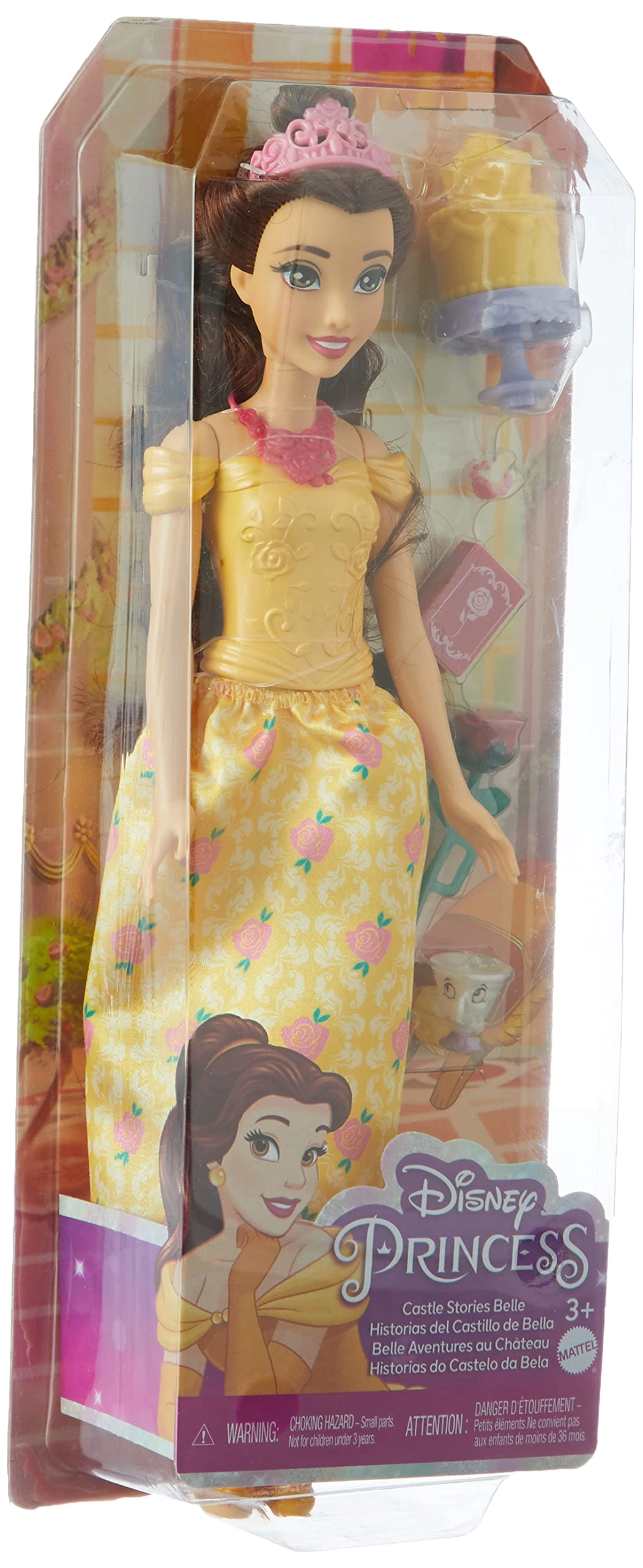 Mattel Belle Fashion Doll - Chip Figure Accessories Ages 3+