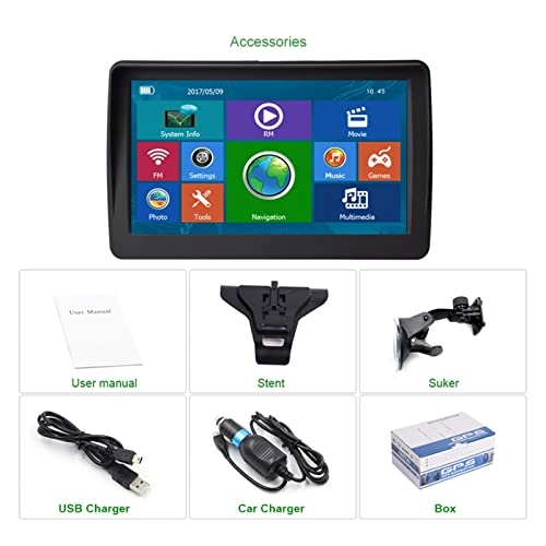 Vehicle Truck GPS Navigation - 7 inch 256MB+8GB 89456154565