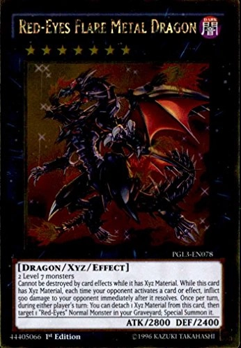 Red-Eyes Flare Metal Dragon PGL3-EN078