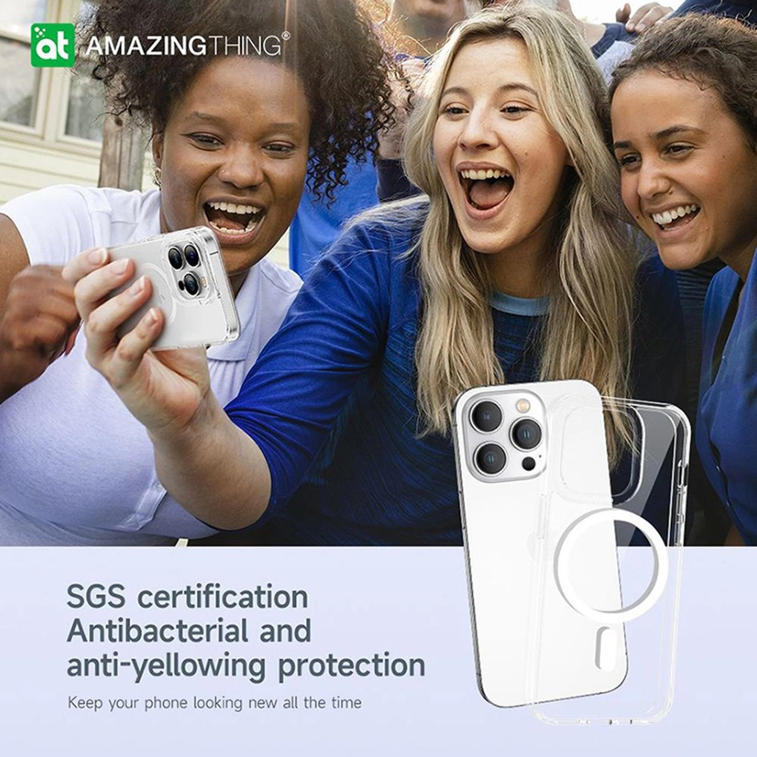 MINIMAL Back Case for iPhone 14 Pro Max