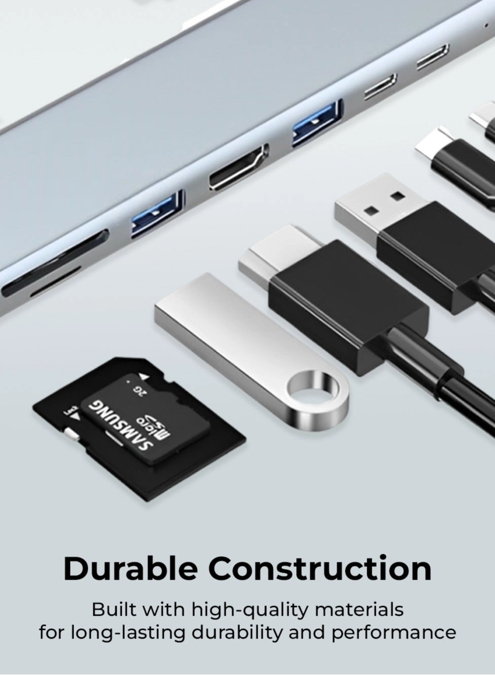 GH8G - 8-in-1 USB-C Hub 4K HDMI